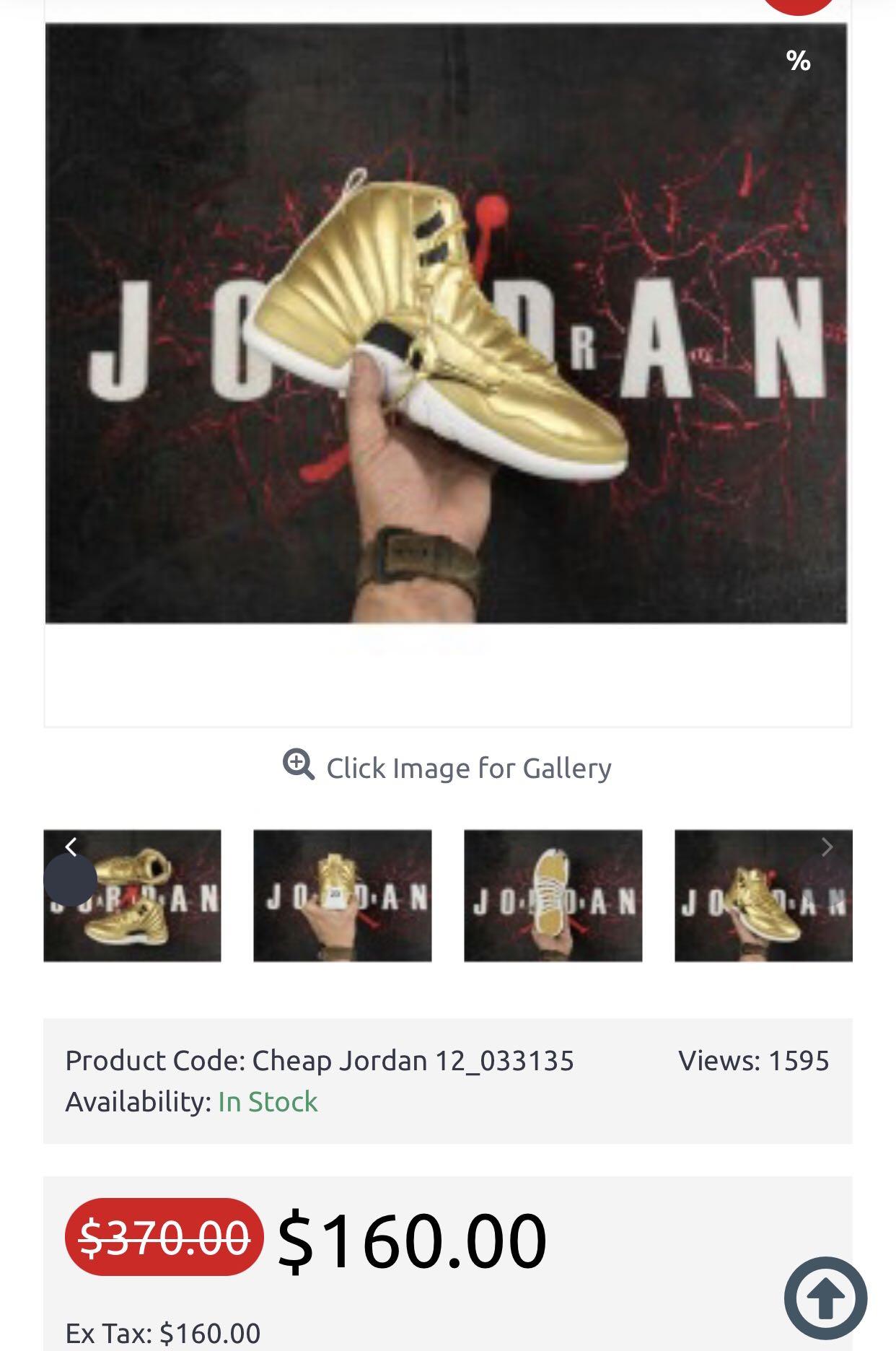 Nike Air Jordan 12 Retro Pinnacle Gold tag number Nike 130690 103 10 10 SALE ONLY 10 DAYS SALE TILL 20 10