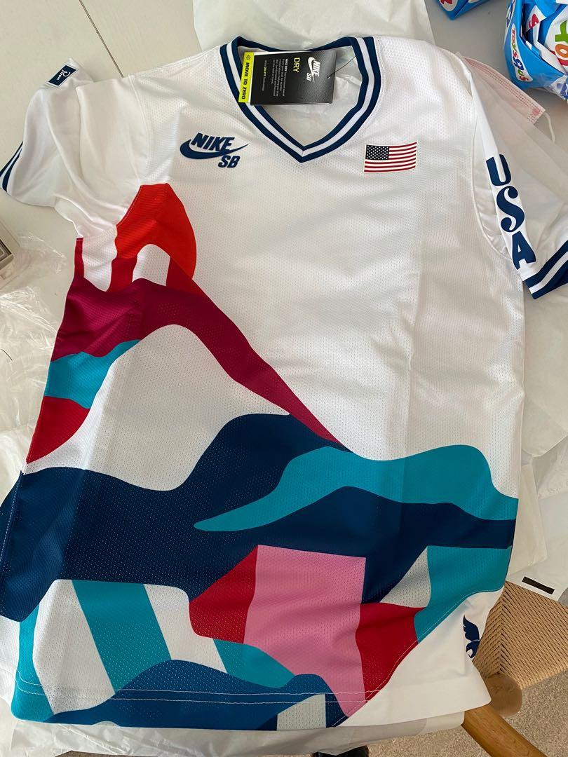 Nike sb Parra Olympic jersey US Team size XS Men s Fashion Tops Sets Tshirts Polo Shirts on Carousell