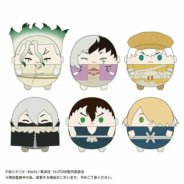 Official Japan Dr Stone Fuwakororin 6 Pack Per Box Toys Games Action Figures Collectibles On Carousell