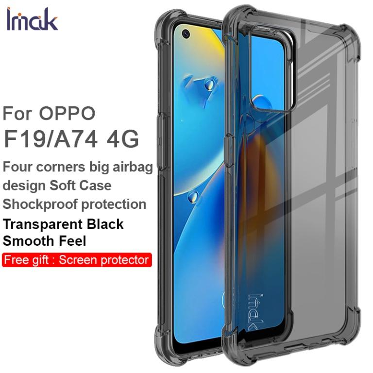 Oppo A74 4G Imak Shock Resistant Case Full Coverage Casing Cover