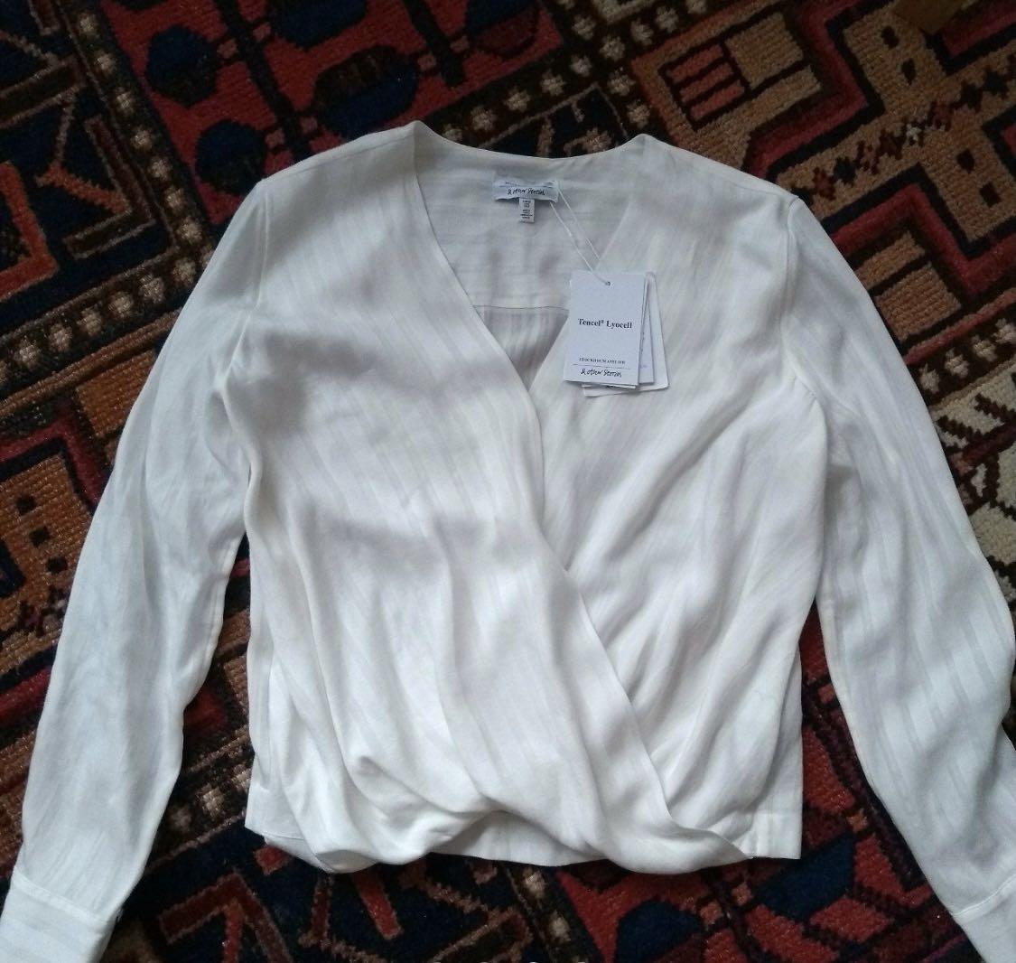 white work blouse