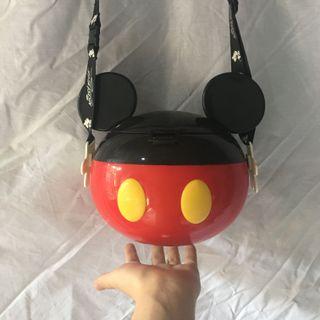 Popcorn bucket: Mickey Mouse Tokyo Disney World. Sling Bag/Tas Mickey