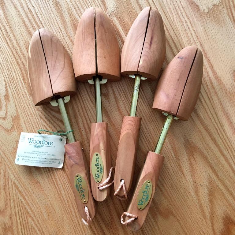 Cedar shoe clearance inserts