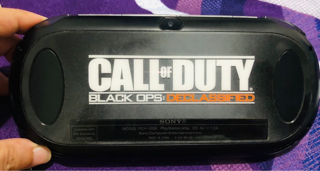 PS Vita Call of Duty Edition, Video Gaming, Video Game Consoles, PlayStation on Carousell