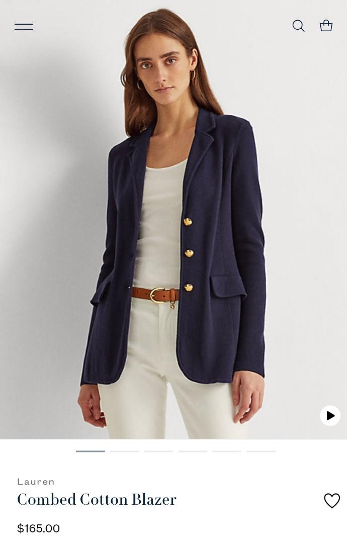 Ralph lauren woman blazer sales