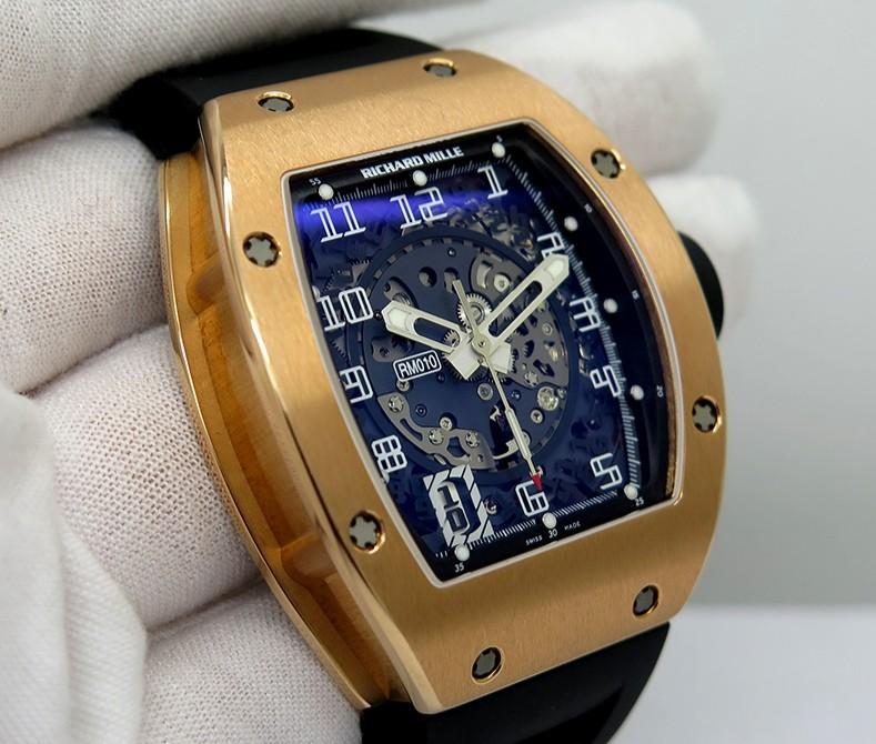 Richard mille sale 010 rose gold