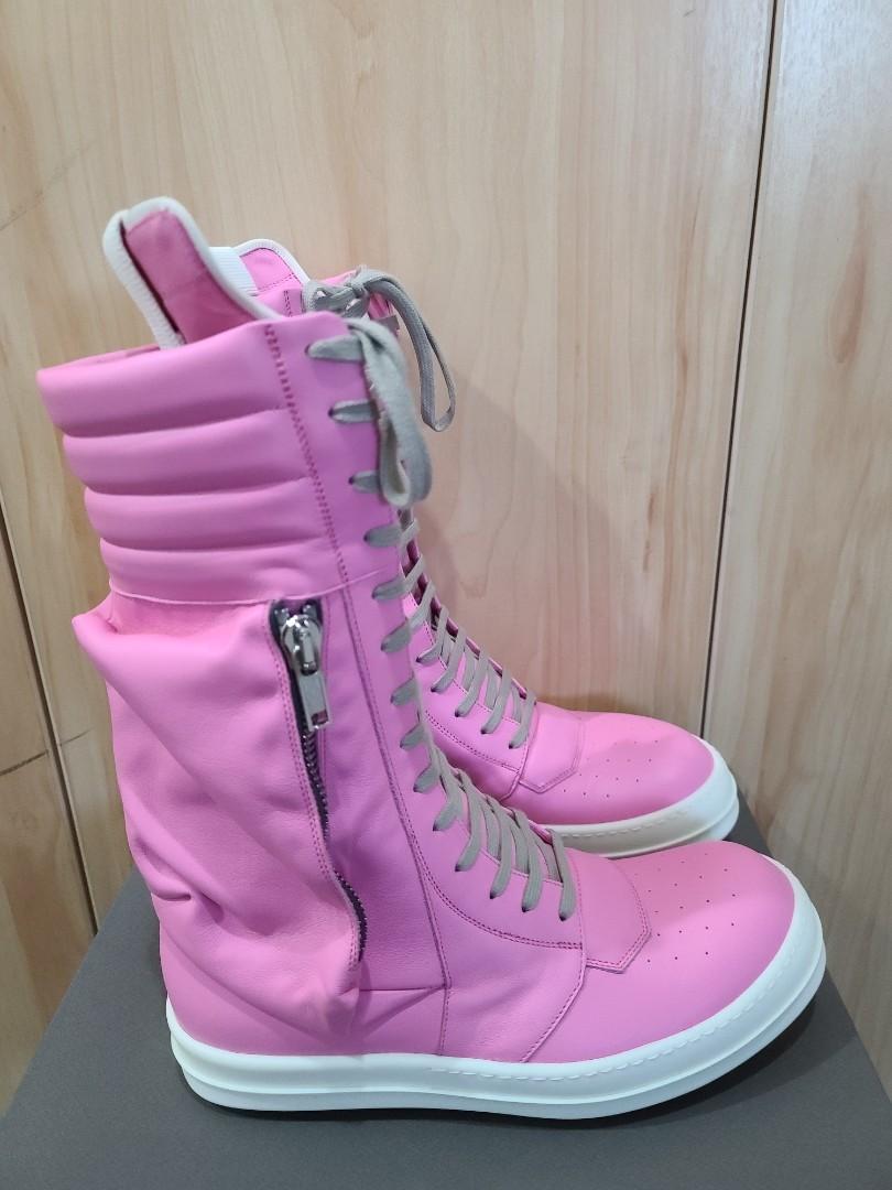 Rick Owens Pink Cargobasket size 43 