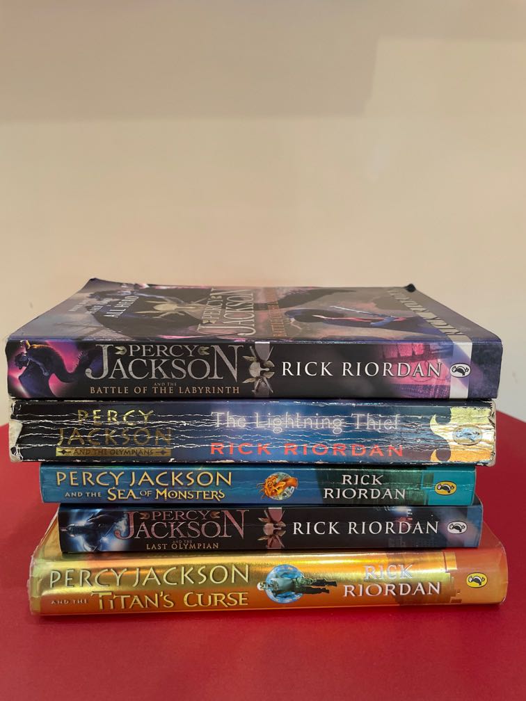 Rick Riordan Series Books Stationery Books On Carousell