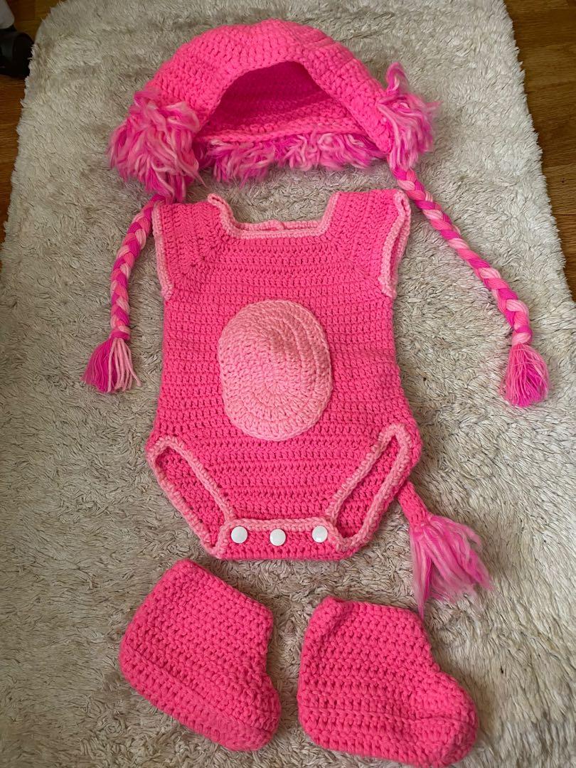 Rush sale! Crochet set with tail (Category: Babies & Kids Fashion) located in Quezon City. Submitted by ec_rummage (Listing ID 1105382244, Image 1). Description: Used only once size: 1-2years old.