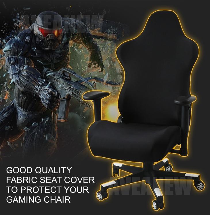 Seat Cover For Gaming Chair Cover Furniture Home Living Furniture Chairs on Carousell