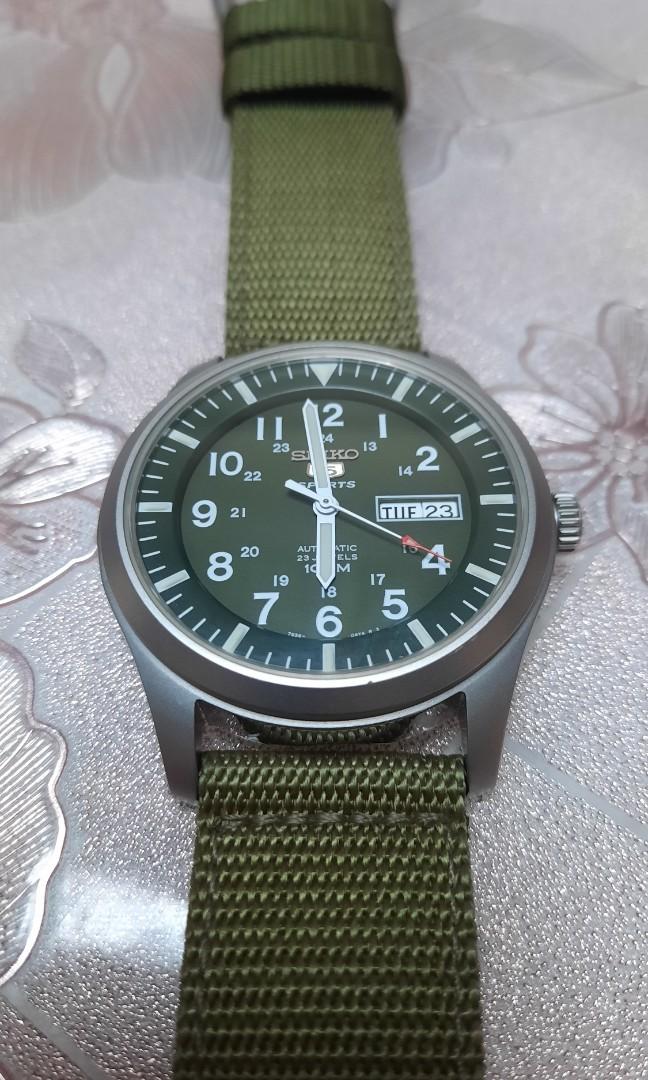 Seiko sale military green