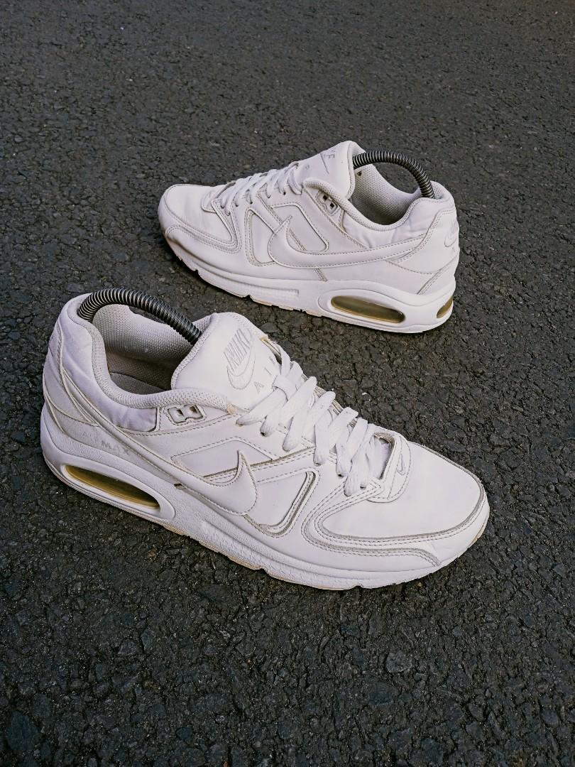 air max command all white
