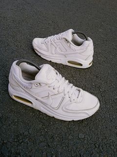 leather white air max