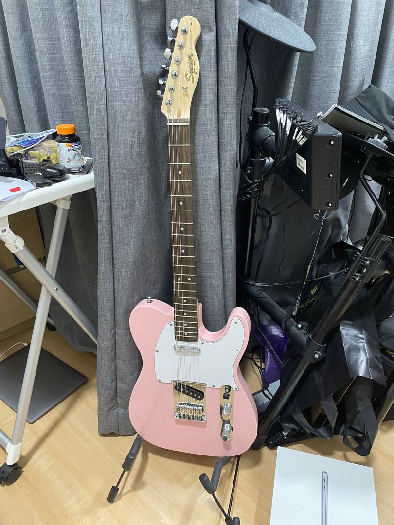 Pink top squier telecaster