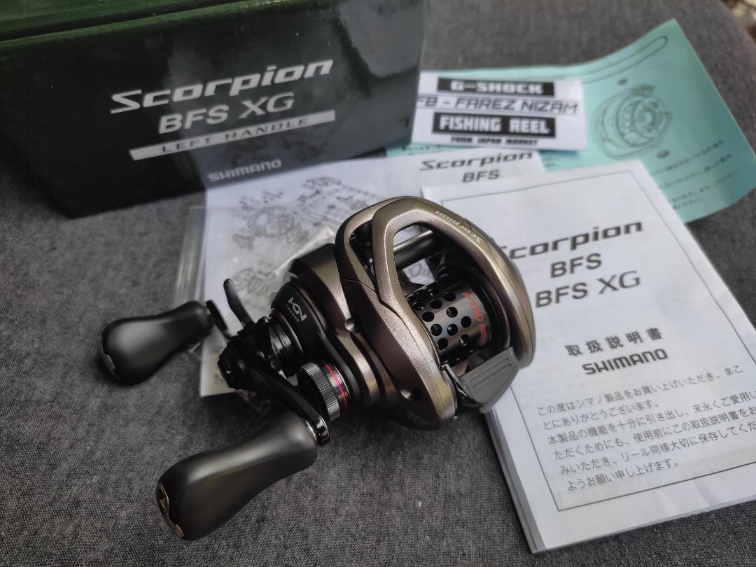 Shimano Scorpion BFS XG, Sports Equipment, Fishing on Carousell