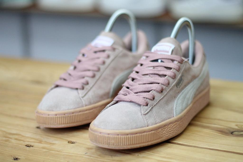 Size 4 UK 37 PUMA Suede Leather Shoes. Women s Fashion