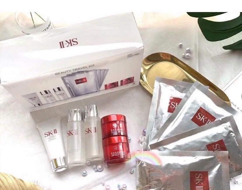 SKII Beauty Travel Kit 護膚套裝﻿ ﻿, 興趣及遊戲, 旅行, 旅遊- 旅行