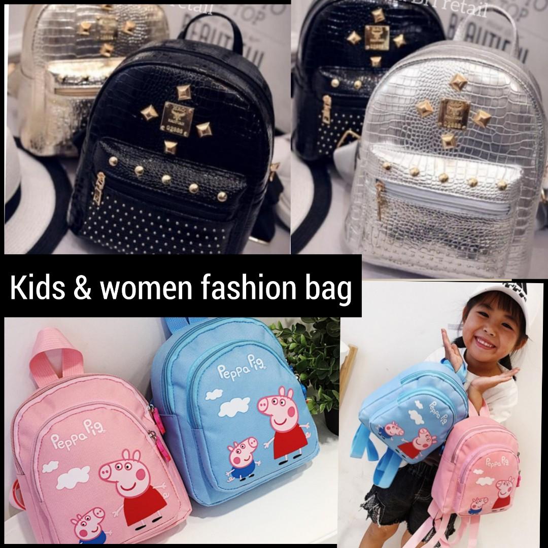 Fashion Backpacks for Children School Bags for Girls Kids Cute