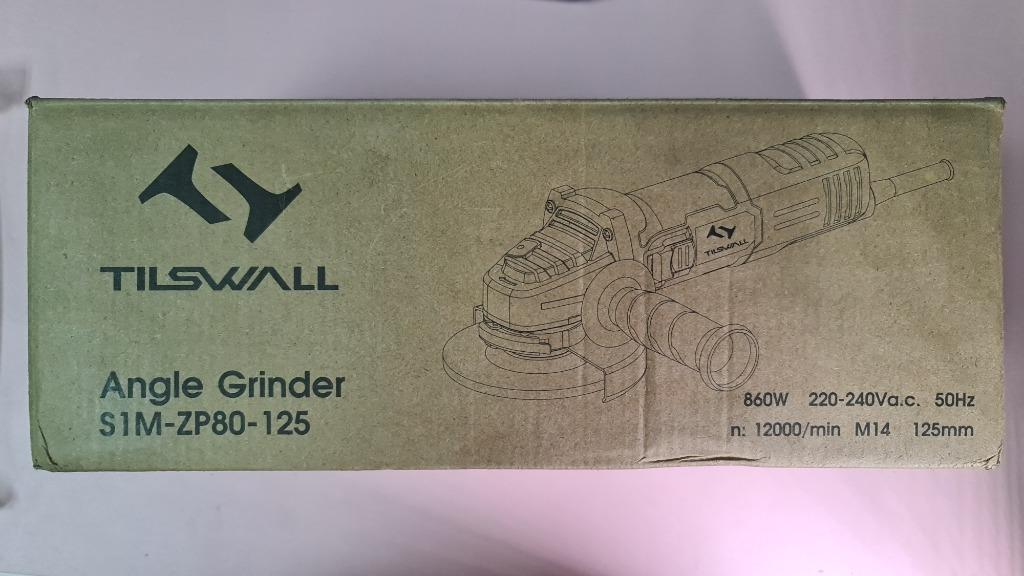 Tilswall Angle Grinder S1MZP80125, Everything Else on Carousell