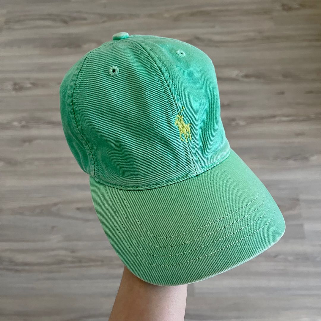 Topi Polo Sage Green Hijau, Fesyen Pria, Aksesoris, Topi di Carousell