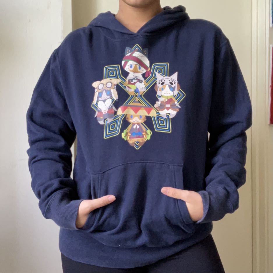 Uniqlo monster hunter hoodie new arrivals
