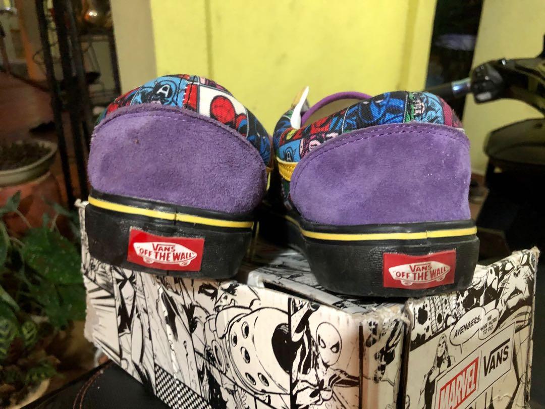 Vans Marvel Thanos Edition Men s Fashion Footwear Sneakers on
