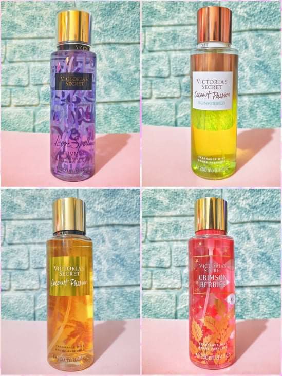 Victoria secret shop perfume list