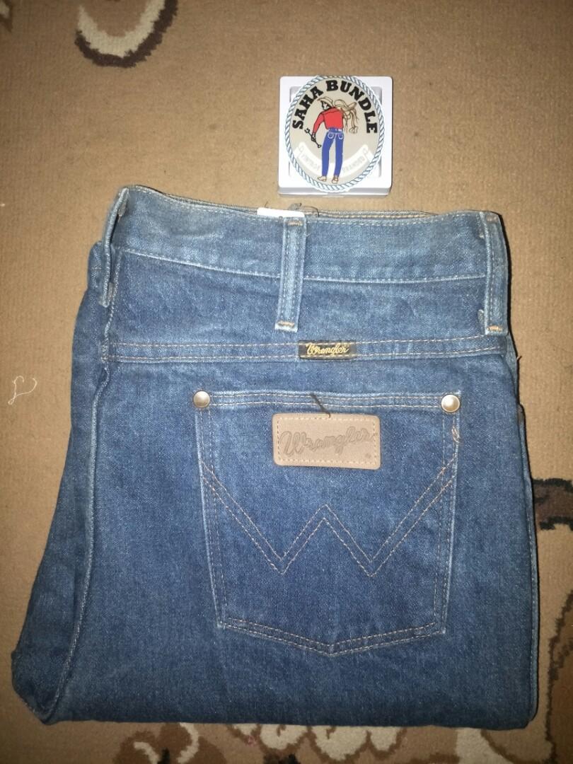 VINTAGE 70'S WRANGLER JEANS MADE IN USA W34 L46, Everything Else, Others on  Carousell