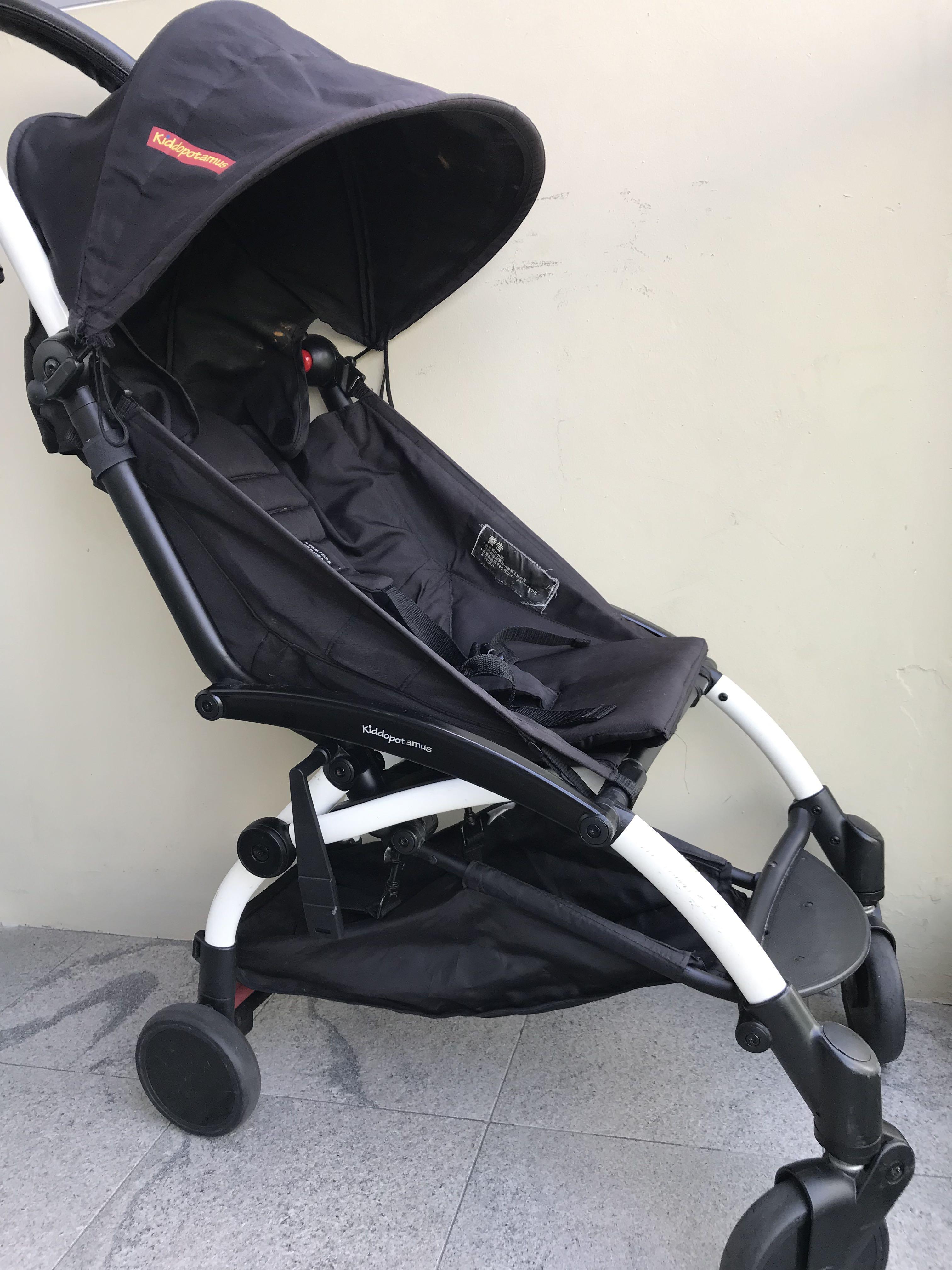 Well used kiddopotamus stroller