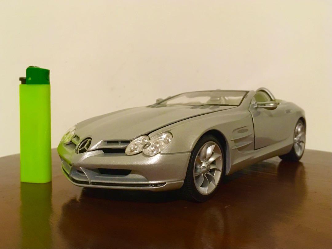 メルセデス ベンツ ヴィジョン SLR ロードスター + クーペ 1/18 - ミニカー