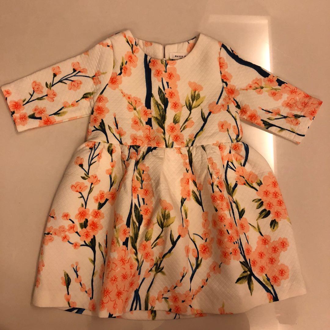 Branded girl dresses top