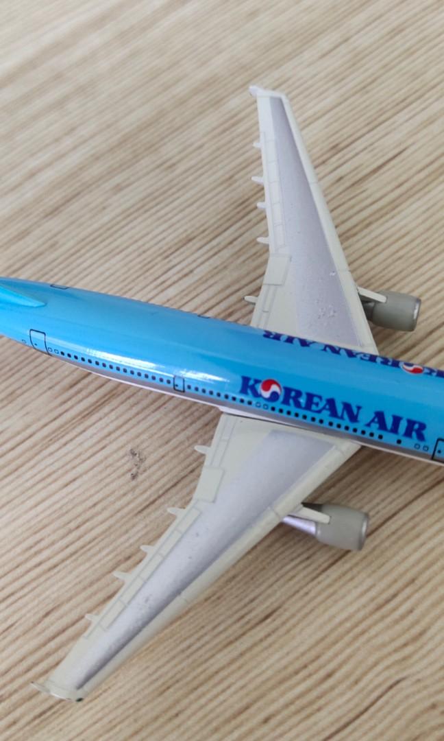 極罕有) 1/500 1:500 Korean Air A300-600 大韓航空飛機模型, 玩具收藏