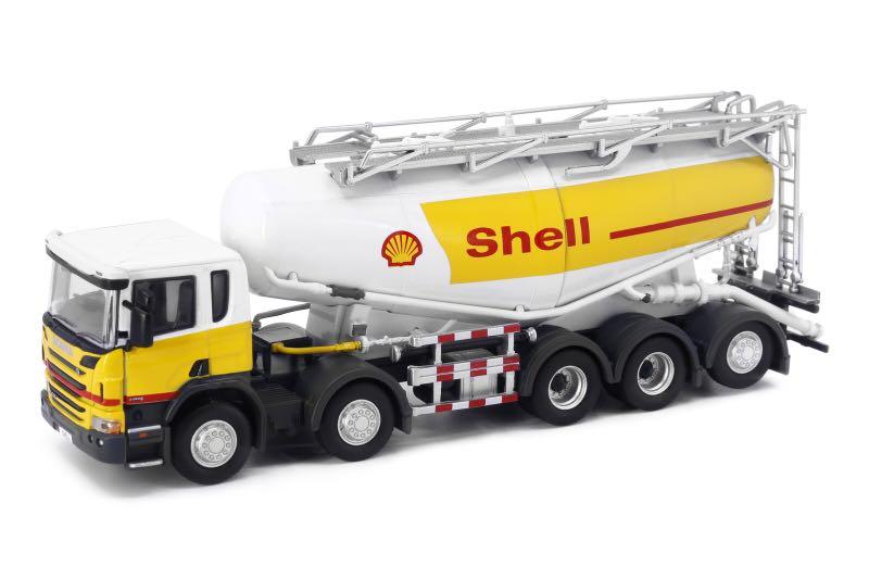 全新未開封Tiny 微影x Shell 合金車仔Scale 1:76 1/76 比例斯堪尼亞