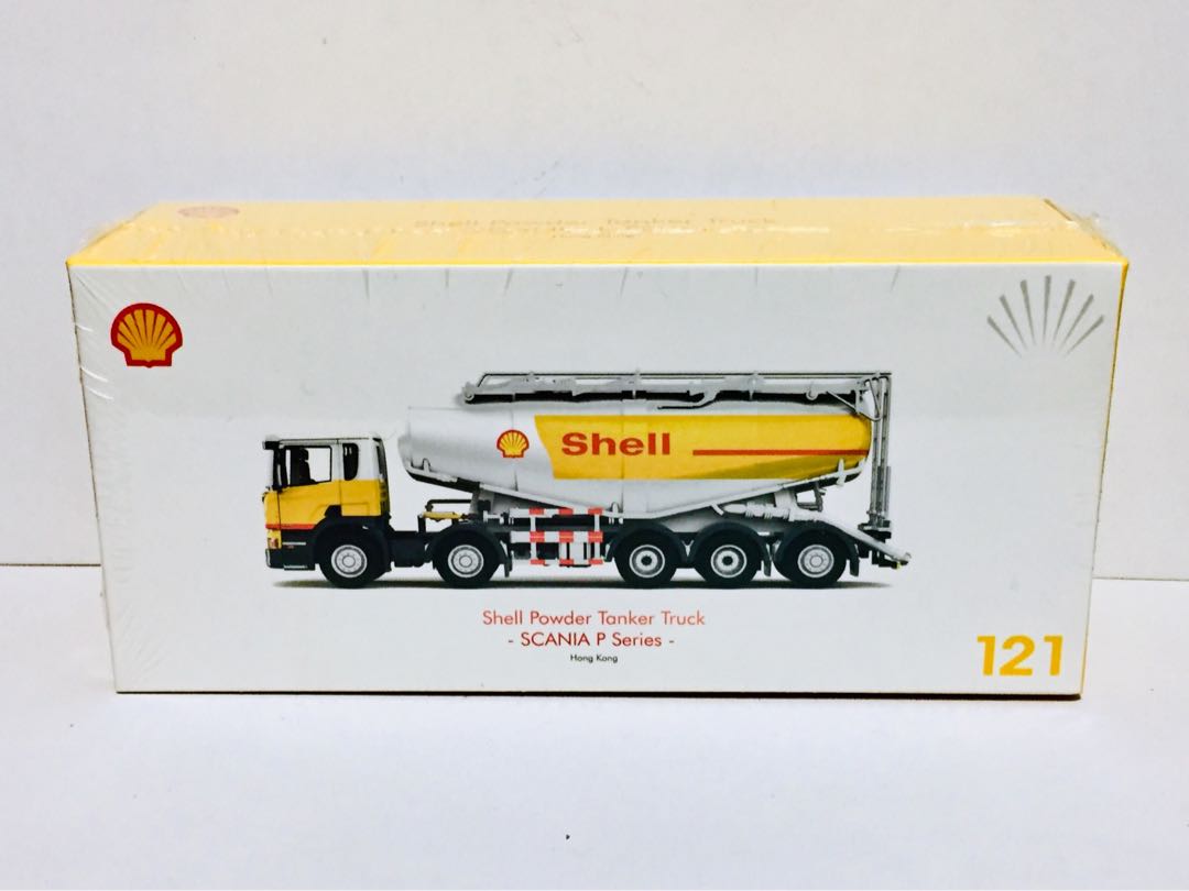 全新未開封Tiny 微影x Shell 合金車仔Scale 1:76 1/76 比例斯堪尼亞