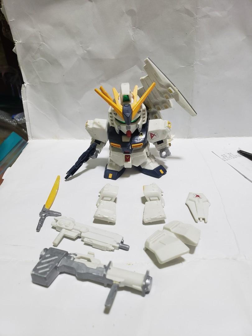 高達模型bb戰士sd Nu Gundam 已砌 興趣及遊戲 玩具 遊戲類 Carousell