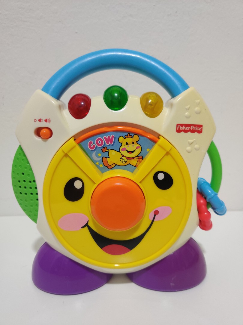 Prelove Fisher Price Laugh Learn Nursery Rhymes CD Player