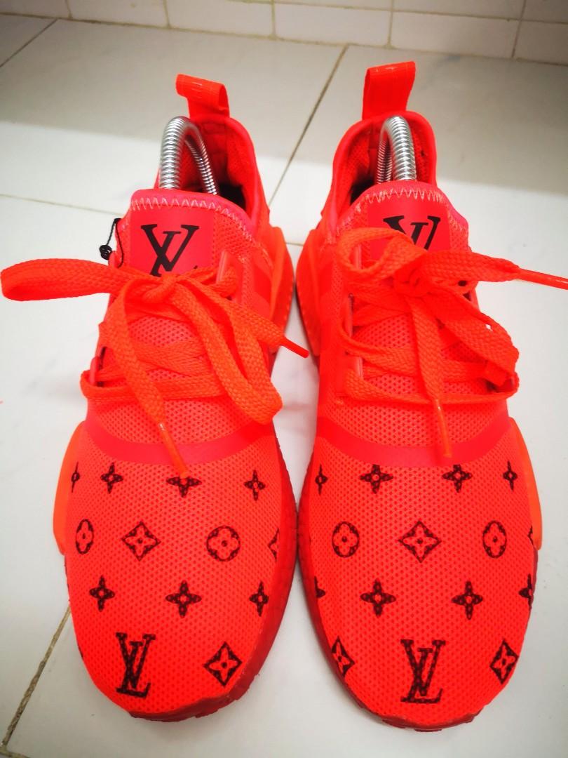 Supreme x Louis Vuitton x Adidas NMD R1 'Triple Red