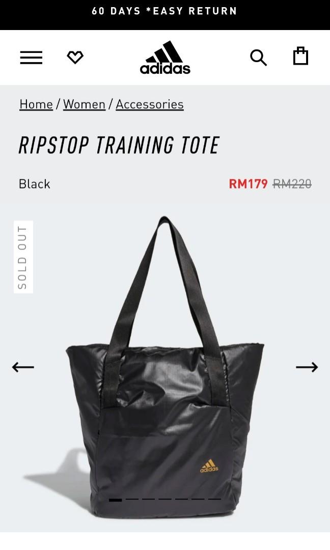 Adidas training tote bag store