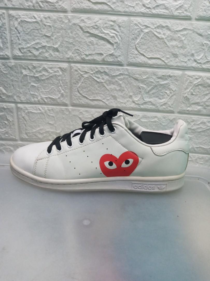 diagonaal sneeuw Twee graden Adidas Stan Smith CDG, Men's Fashion, Footwear, Sneakers on Carousell