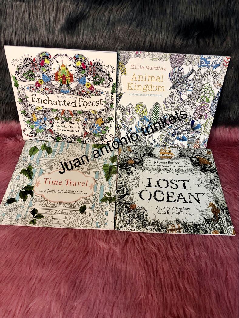 Adult Coloring Book, Hobbies & Toys, Stationary & Craft, Other ...