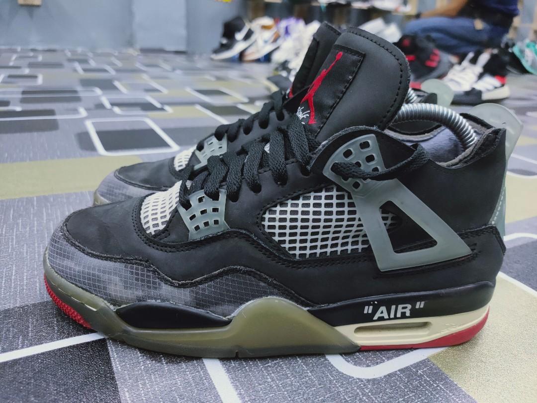 Jordan 4 off 2025 black