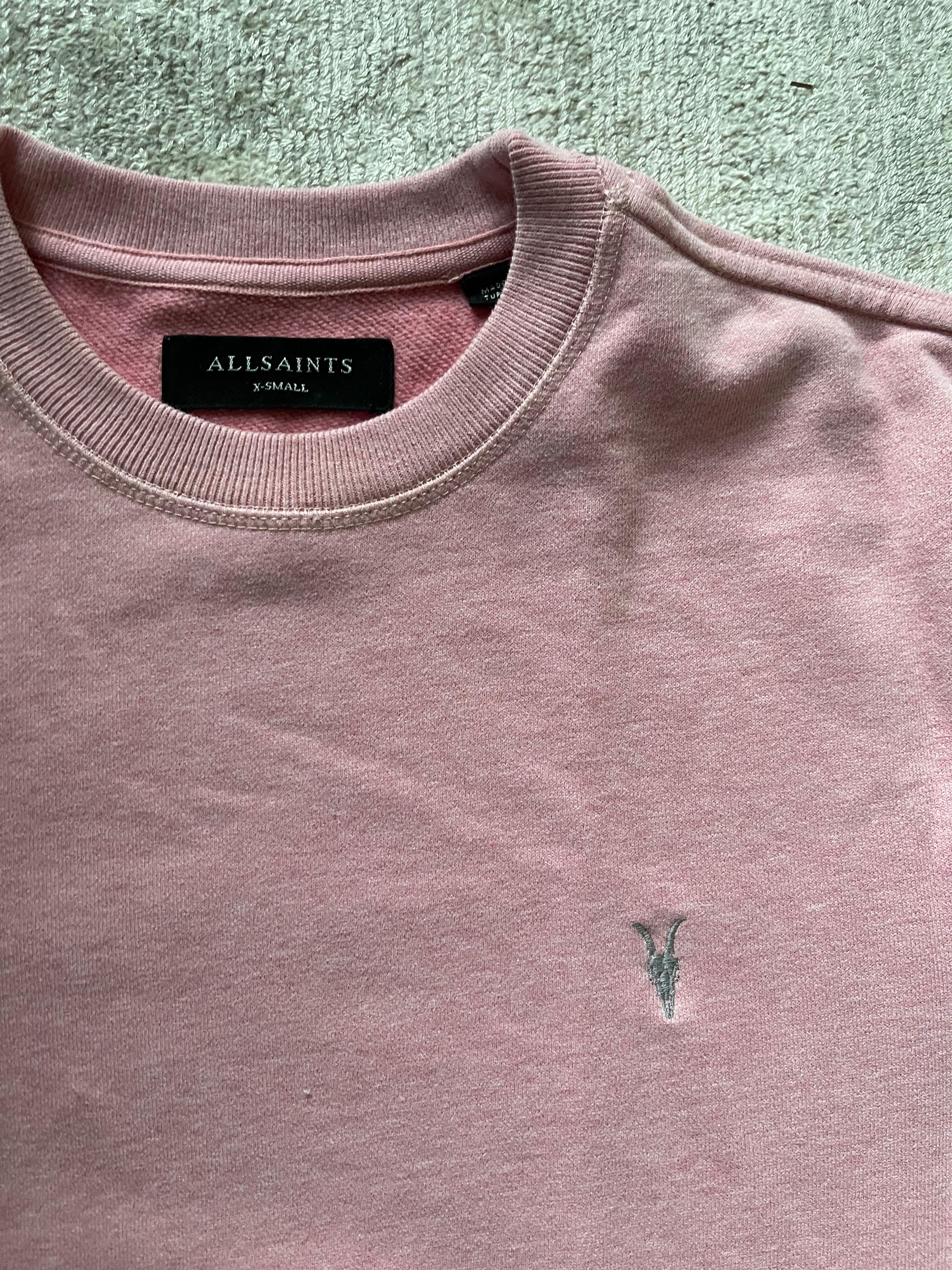 All saints new arrivals pink sweatshirt