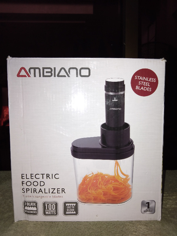 Ambiano Electric Food Spiralizer, Furniture & Home Living, Kitchenware