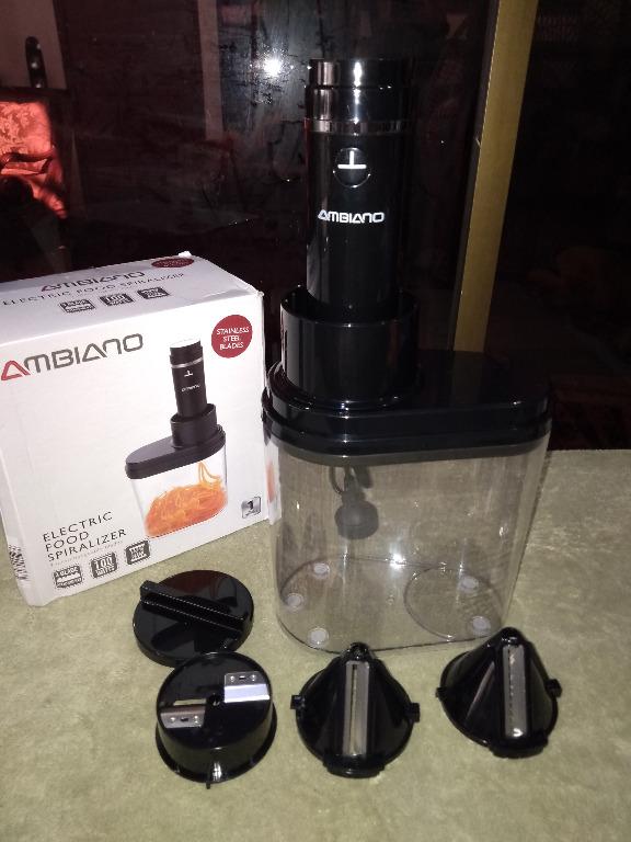 Ambiano Electric Food Spiralizer, Furniture & Home Living, Kitchenware