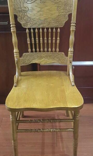 Amish apple 2025 grove side chair