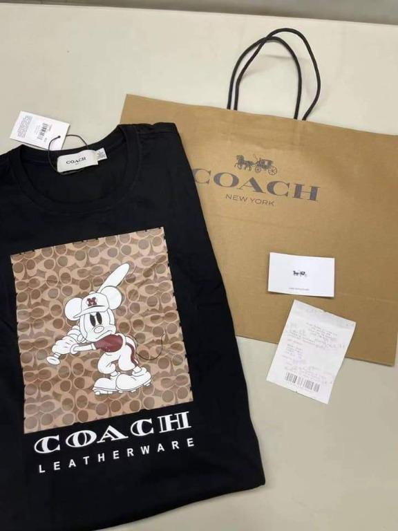 Authentic Coach Tshirt (Category: Luxury Apparel) located in Santa Cruz. Submitted by janelovebagswatchesshoesph (Listing ID 1105553711, Image 3). Description: 17 x 24 inches Authentic Coach tshirt 100% Cotton With paper bag, card and gift receipt @JaneMarythonyNarcisoOnlineShipSince2012 Legit seller.