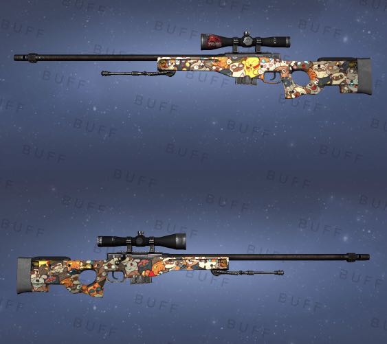Awp Paw ‘lucky cat’ Csgo skin, Video Gaming, Gaming Accessories, In ...