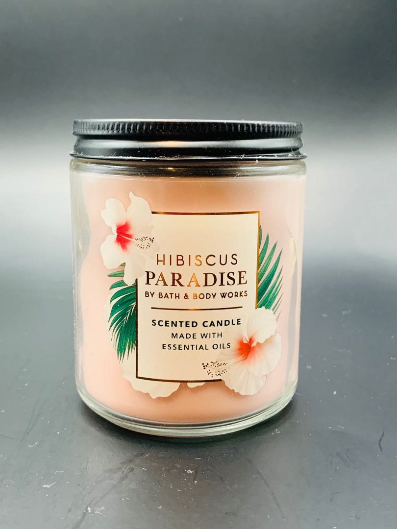 hibiscus paradise candle bath and body works