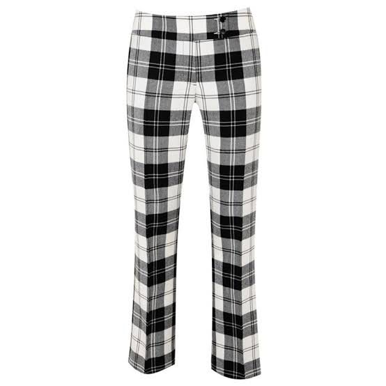 Black and White Checkered Pants, Women's Fashion, Bottoms, Jeans on ...
