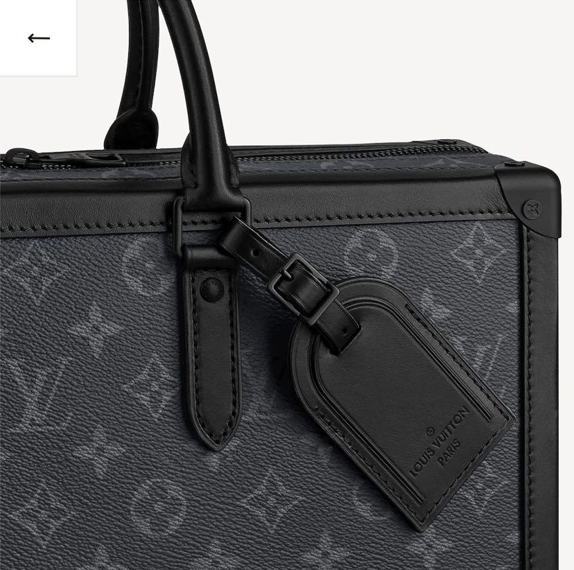 Louis Vuitton Soft Trunk Briefcase M44952 Black - lushenticbags